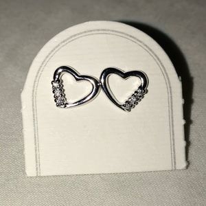 Heart Sterling Silver 925 Earrings